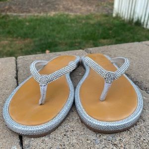 Bedazzled Sparkly Sandals